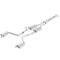 Borla 15-16 Dodge Charger 3.6L V6 S-Type Cat Back Exhaust (Uses Factory Valence)