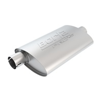 Borla Universal Center/Offset Oval 2.25in Tubing 14in x 4in x 9.5in PRO-XS Notched Muffler