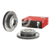 Brembo 00-05 Cadillac DeVille/02-06 Chevy Avalanche 2500 Front Premium UV Coated OE Equivalent Rotor