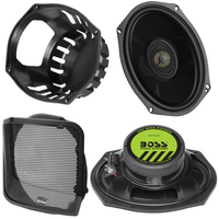 BOSS Audio Systems Harley Davidson 6 x 9 Inch Saddlebag Speaker Kit