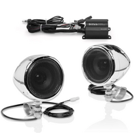 BOSS Audio Systems Motorcycle Speaker Amplifier/ Bluetooth/ 3in Speakers