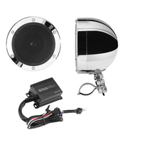 Boss Audio Systems Motorcycle Speaker Amplifier / Bluetooth / 4in Speakers