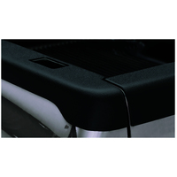 Bushwacker 02-08 Dodge Ram 1500 Fleetside Bed Rail Caps 78.0in Bed - Black