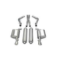 Corsa 05-10 Dodge Charger No Towing Hitch R/T 5.7L V8 Polished Xtreme Cat-Back Exhaust