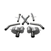 Corsa 12-20 Jeep Grand Cherokee SRT 2.75in Dual Rear Xtreme Cat-Back Exhaust - Black PVD Tip Finish