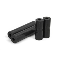 Daystar Roller Fairlead Rope Rollers For Synthetic Winch Rope Black