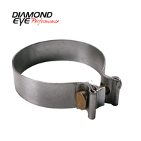 Diamond Eye Band CLAMP 2-1/2in METRIC HARDWARE 409 SS