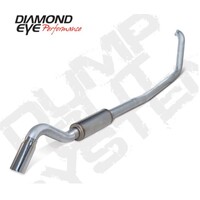 Diamond Eye KIT 4in TB SGL AL: TURN DOWN 00-03 FORD 7.3L F250/F350