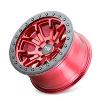 Dirty Life 9303 DT-1 17x9 / 5x139.7 BP / -12mm Offset / 108mm Hub Crimson Candy Red Wheel