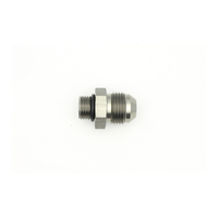 DeatschWerks 6AN ORB Male to 8AN Male Flare Adapter (Incl O-Ring) - Anodized Matte Black
