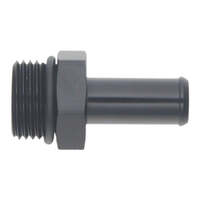 DeatschWerks 10AN ORB Male to 1/2in Male Barb Fitting - Anodized Matte Black