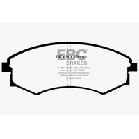 EBC 92-95 Hyundai Elantra 1.6 Redstuff Front Brake Pads