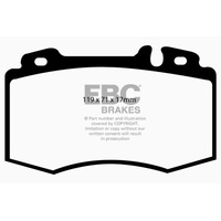 EBC 02-04 Mercedes-Benz C32 AMG (W203) 3.2 Supercharged Redstuff Front Brake Pads