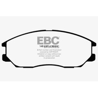 EBC 04-05 Hyundai XG 350 3.5 Redstuff Front Brake Pads