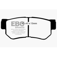 EBC 01-06 Hyundai Santa Fe 2.4 Greenstuff Rear Brake Pads