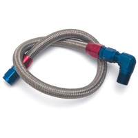 Edelbrock Fuel Line Braided Stainless for SBC ( Use w/ 8134 )