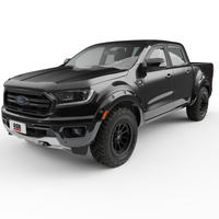 EGR 19-22 Ford Ranger Painted To Code Shadow Traditional Bolt-On Look Fender Flares Black Set Of 4