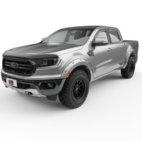 EGR 19-22 Ford Ranger Painted To Code Ingot Traditional Bolt-On Look Fender Flares Silver Set Of 4
