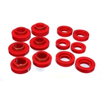 Energy Suspension GM Red Body to Frame Mount and Radiator Support Bushing Set