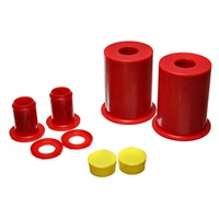 Energy Suspension 05-13 Ford Mustang Red Front Lower Control Arm Bushings (Must reuse outer metal sh