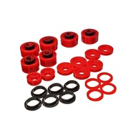 Energy Suspension 05-07 Ford F250/F350 2/4WD Red Body Mount Set
