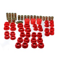 Energy Suspension 02-09 350Z / 03-07 Infiniti G35 Coupe Red Rear Control Arm Bushing Set