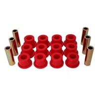 Energy Suspension 05-14 Toyota Tacoma Rear Leaf Spring Bushings - Red