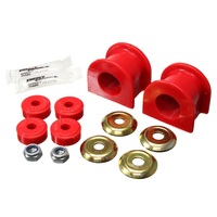 Energy Suspension 05-15 Toyota Tacoma 2WD 30mm Front Sway Bar Bushing Set - Red