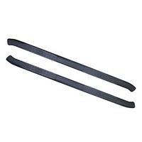 Fishbone Offroad 09-14 Ford F150 Super Crew Cab Oval Side Steps - Black Textured