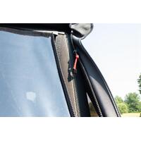 Fishbone Offroad Paracord Zipper Pulls 5 Pcs - Black