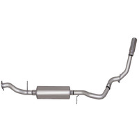 Gibson 02-06 Chevrolet Silverado 1500 LS 4.3L 3in Cat-Back Single Exhaust - Stainless