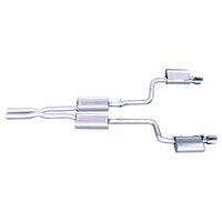 Gibson 05-10 Chrysler 300 C SRT8 6.1L 2.5in Cat-Back Dual Exhaust - Stainless