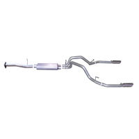 Gibson 07-09 Chevrolet Silverado 1500 LT 4.8L 2.5in Cat-Back Dual Split Exhaust - Stainless