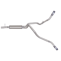 Gibson 08-09 Ford F-250 Super Duty FX4 5.4L 2.5in Cat-Back Dual Extreme Exhaust - Stainless