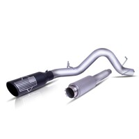 Gibson 07-09 Chevrolet Silverado 1500 LT 4.8L 4in Patriot Series Cat-Back Single Exhaust - Stainless
