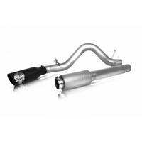 Gibson 09-13 Ram 1500 ST 4.7/5.7L 4in Patriot Skull Series Cat-Back Single Exhaust - Stainless