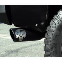 Gibson 07-19 Toyota Tundra SR5 5.7L 4in Patriot Skull Series Cat-Back Single Exhaust - Stainless