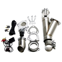 Granatelli 3.5in Stainless Steel Electronic Exhaust Cutout w/Slip Fit/Band Clamp