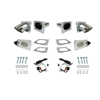 Granatelli 3.0in Oval Stainless Steel Electronic Dual Exhaust Cutout