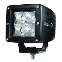 Hella HVF Cube 4 LED Off Road Kit - 3.1in 12W Spot Beam