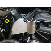 J&L 11-23 Dodge Charger SRT 6.4L Hemi Passenger Side Oil Separator 3.0 - Clear Anodized