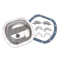 Kentrol 41-86 Jeep CJ Front Differential Cover - Polished Silver