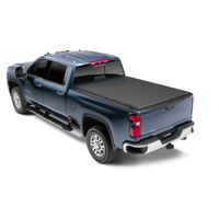 Lund 07-17 Chevy Silverado 1500 (6.5ft. Bed) Genesis Elite Roll Up Tonneau Cover - Black