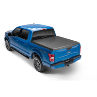 Lund 09-14 Ford F-150 Styleside (5.5ft. Bed) Hard Fold Tonneau Cover - Black