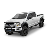 Lund 2017 Ford F-250 Super Duty RX-Rivet Style Smooth Elite Series Fender Flares - Black (4 Pc.)
