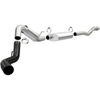 MagnaFlow 14-18 Chevrolet Silverado 1500 4in Single Exit Stainless Steel Cat-Back Exhaust w/Blk Tip