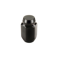 McGard Hex Lug Nut (Cone Seat) 1/2-20 / 13/16 Hex / 1.5in. Length (Box of 144) - Black
