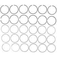 Mahle Rings Chevy 427/454 Engs 66-77 Chevy Trk 454 7.4L Eng 70-90 Chry 383 Eng Plain Ring Set