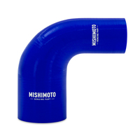 Mishimoto Silicone Reducer Coupler 90 Degree 2in to 3in - Blue