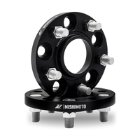 Mishimoto Wheel Spacers - 5x114.3 - 67.1 - 15 - M12 - Black